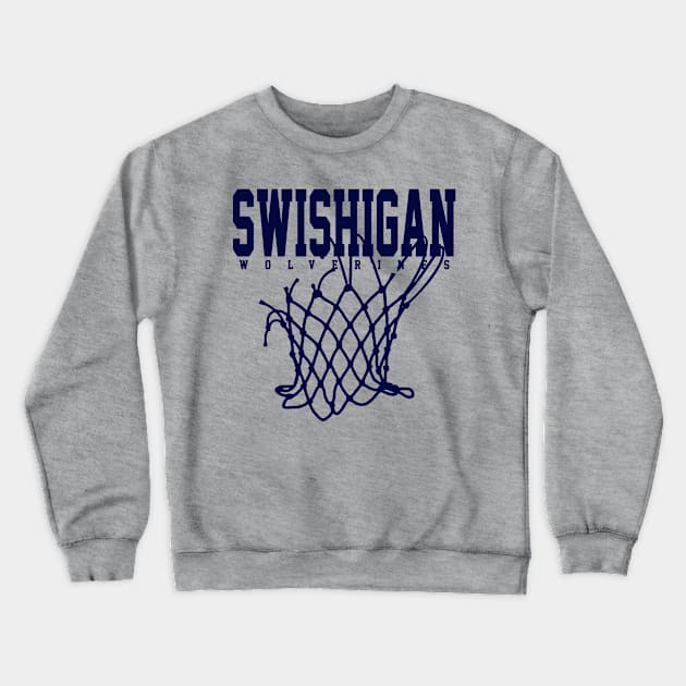 SWISHIGAN 2 Crewneck Sweatshirt by YourLuckyTee